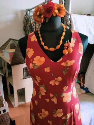 Traje flamenca gitana sevillana t.42