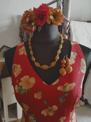 Traje flamenca gitana sevillana t.42