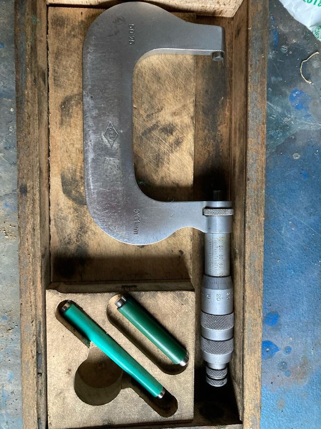 Micrometro exteriores 50/75 mm