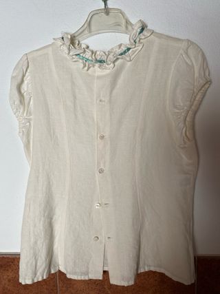 Conjunto rebeca camisa y falda