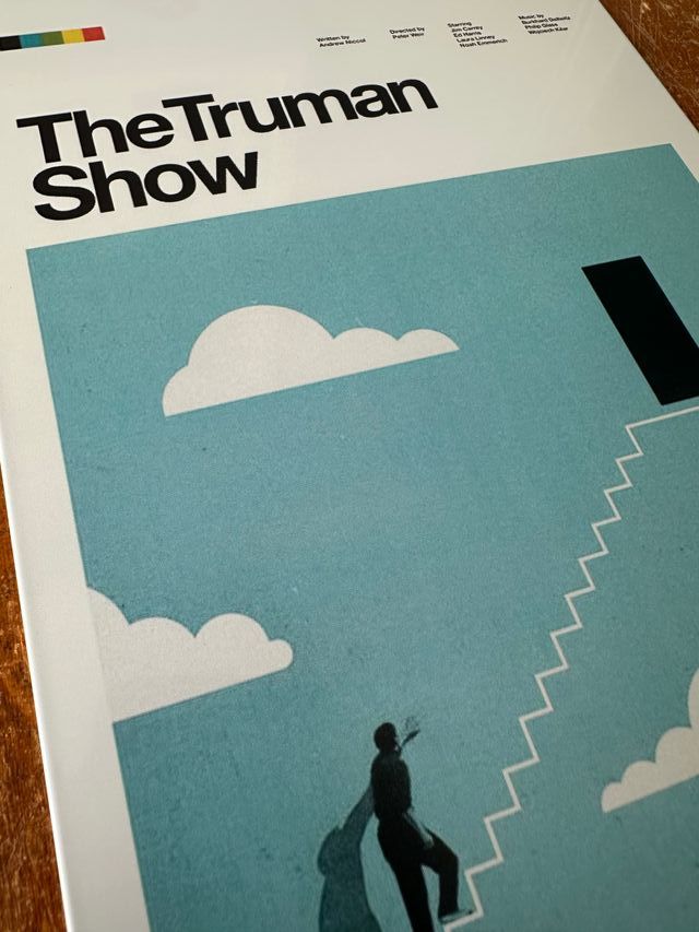 The Truman Show - Poster Targa Insegna