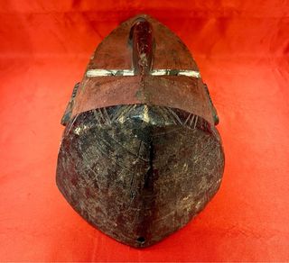 Espectacular máscara africana pueblo Lwalwa