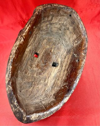 Espectacular máscara africana pueblo Lwalwa