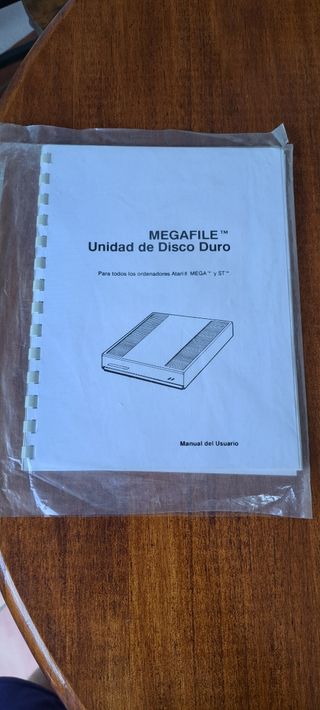 Disco duro megafile 30 mb. Impecable.!!