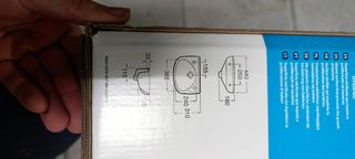 Lavabo de baño pequeño