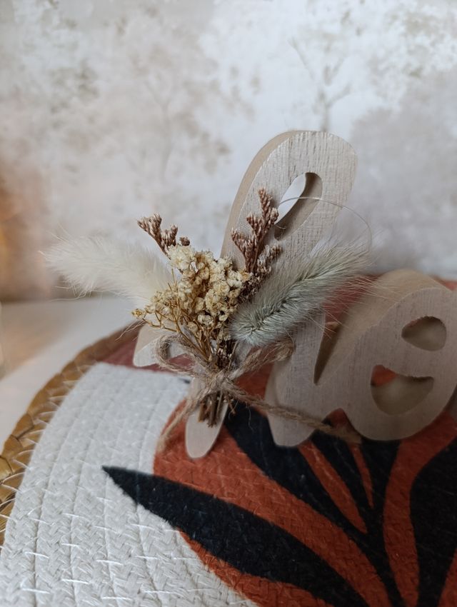 Letra boho, 2 modelos