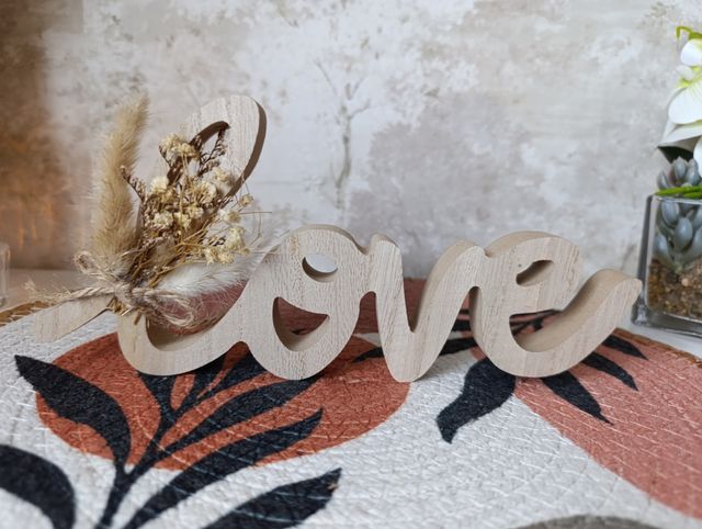 Letra boho, 2 modelos