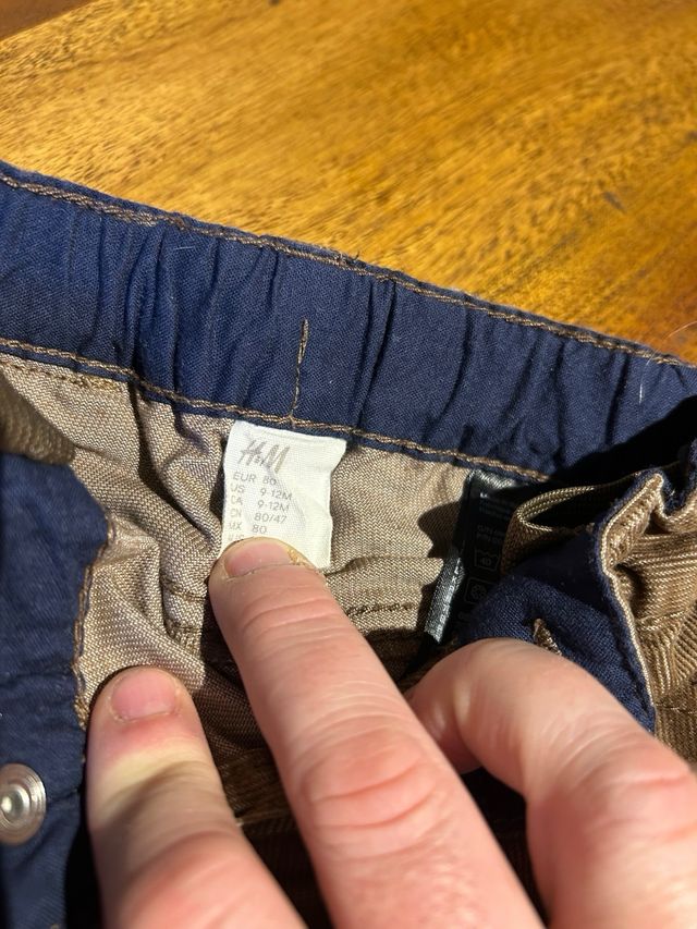 Pantalone bambino HM 9 12 mesi