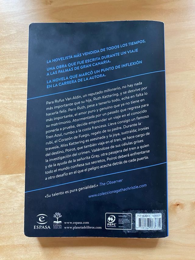 El misterio del tren azul