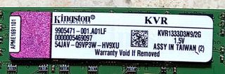 Memoria RAM 2GB DDR3 1333MHz TESTEADA
