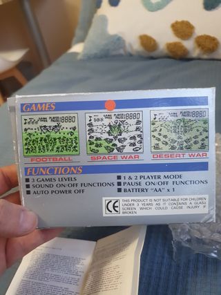Consola portátil retro Game Child años 80