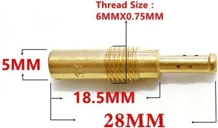 12 chicle surtidor principal pwk power jet pe