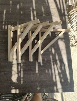 Escuadra madera ikea