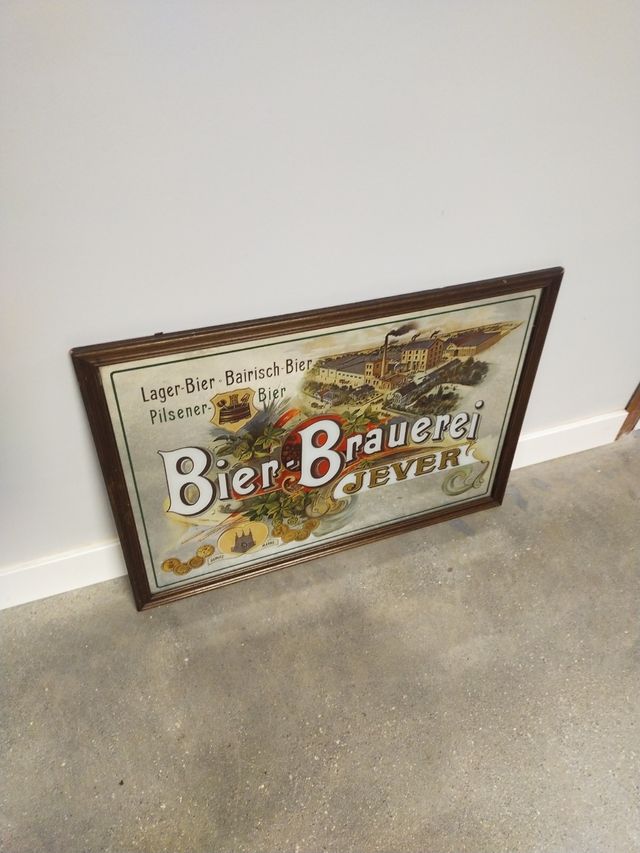 Espejo cerveza alemana "JEVER"