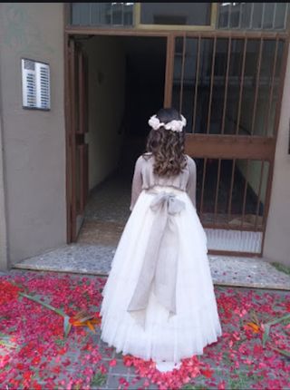 Vestido de comunión y complementos 