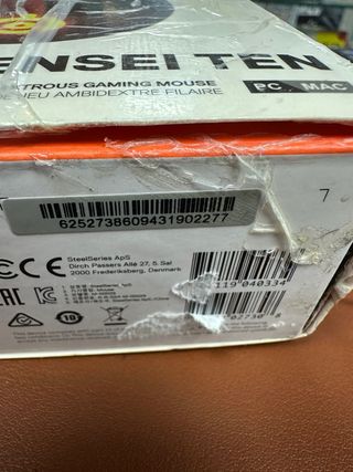 Ratón gaming Steelseries Sensei Ten#902277
