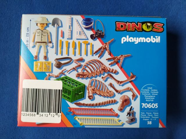 Lote Playmobil Dinos. 71183 y 70605