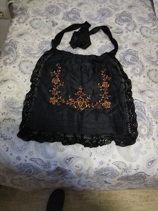 Traje de huertana, completo.