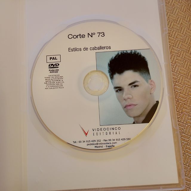 DVDs formación peluquería