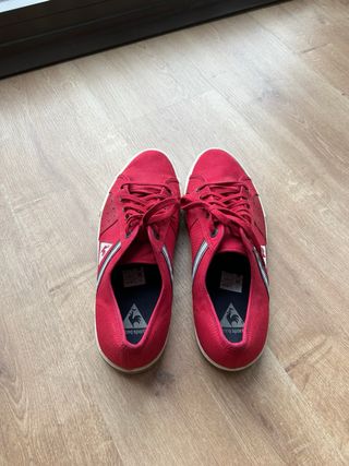 Zapatillas hombre Le Coq Sportif rojas talla 43