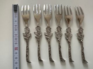 Juego 6 tenedores pequeños