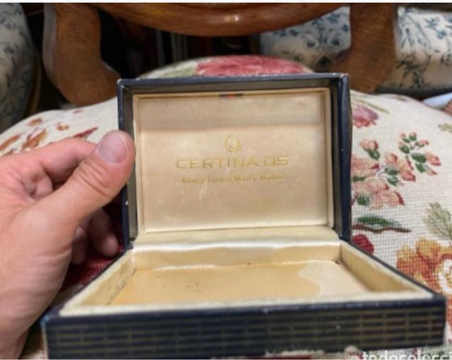 Caja reloj CERTINA TORTUGA azul oscuro