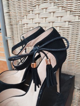 Zapatos de tacón negro Talla 38