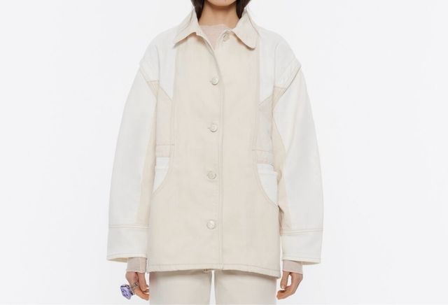 Cazadora denim recta