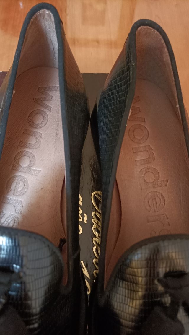 Zapatos señora negros Wonders