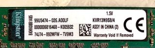 Memoria RAM 4GB DDR3 1333MHz TESTEADA