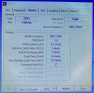 Memoria RAM 4GB DDR3 1333MHz TESTEADA