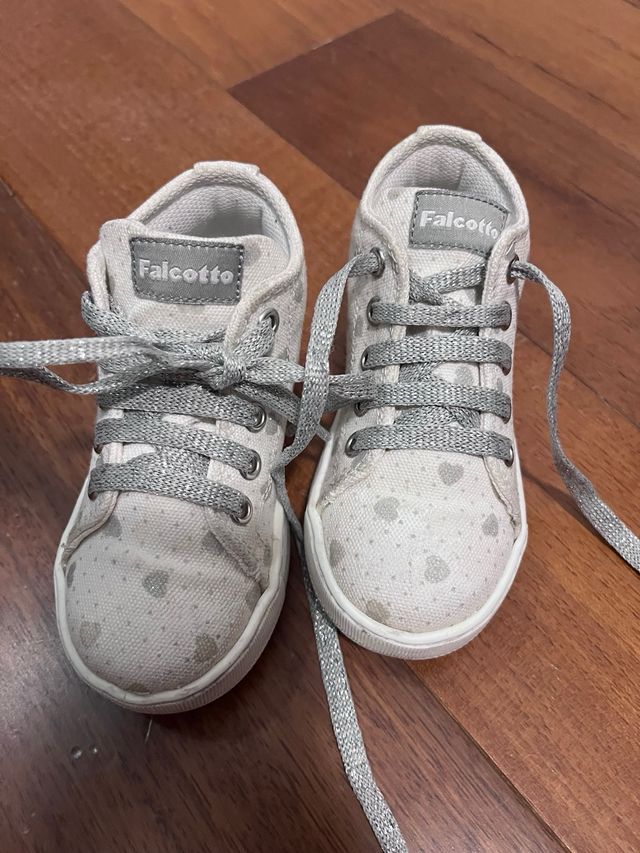 Scarpe bimba Falcotto n. 23 bianche