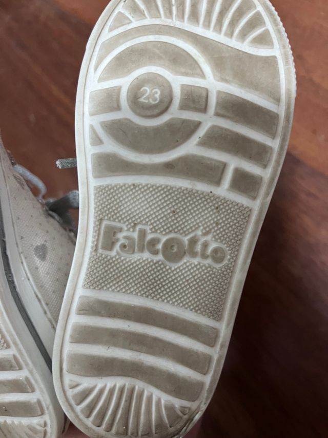 Scarpe bimba Falcotto n. 23 bianche