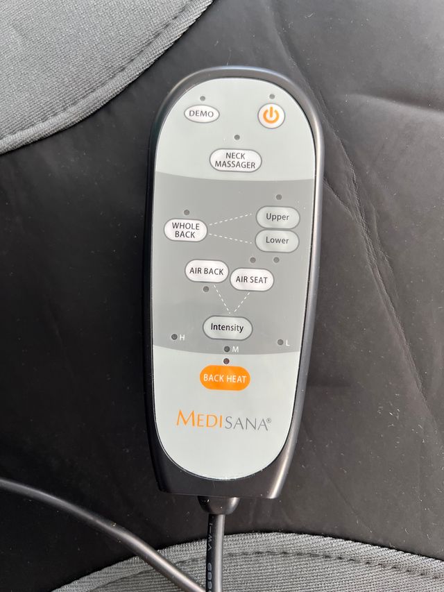 Medisana MC 825 Asiento Masaje de espalda y cuello