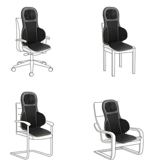 Medisana MC 825 Asiento Masaje de espalda y cuello