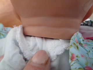 muñeco berenguer reborn, el cuerpo  de tela, mide 