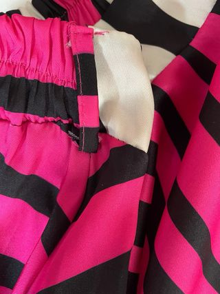 Gonna lunga a ruota geometrica in fodera tg.S