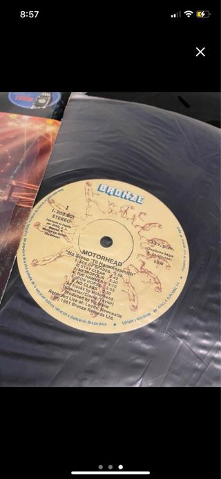 LP Vinilo Motörhead  No Sleep 'til Hammersmith