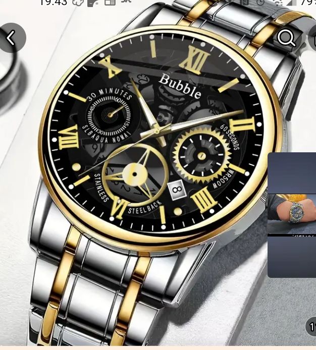 Reloj Marca BUBBLE de gama Alta
