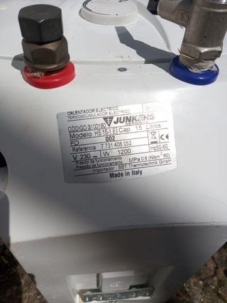 Termo eléctrico 