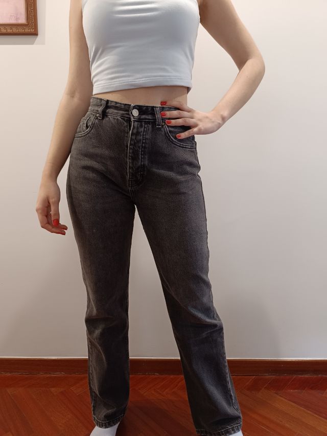 Jeans a gamba larga Pull & Bear