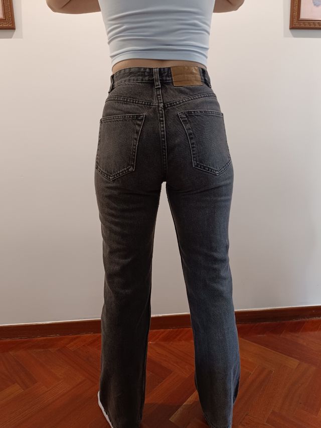 Jeans a gamba larga Pull & Bear