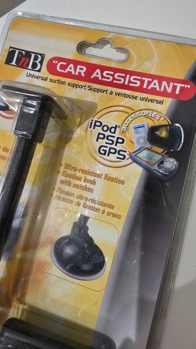 Soporte para móvil o GPS coche con ventosa