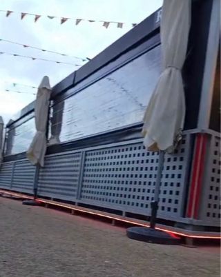 Terraza exterior para hosteleria  / restaur