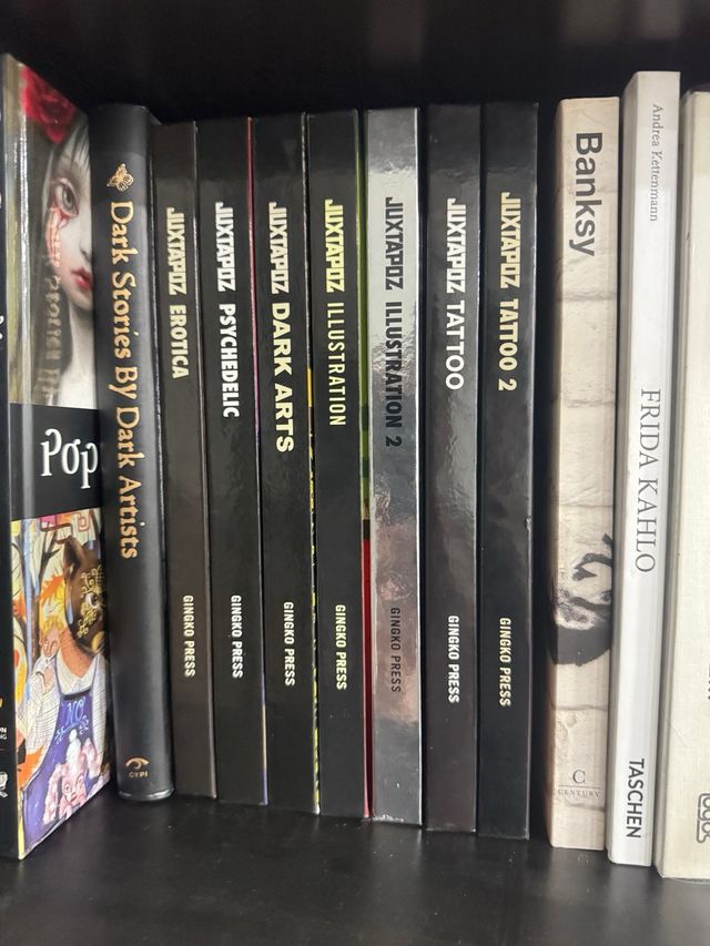 Libros Coleccion Juxtapoz arte 7 volumenes