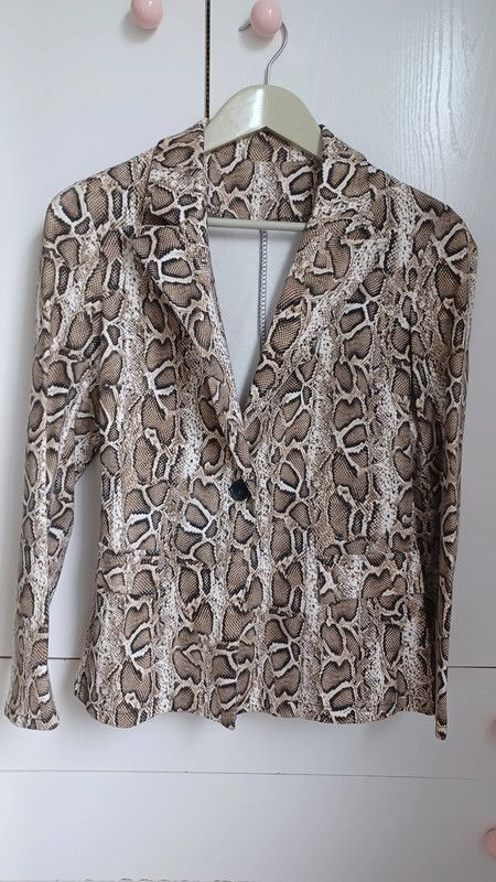 Blazer animal print