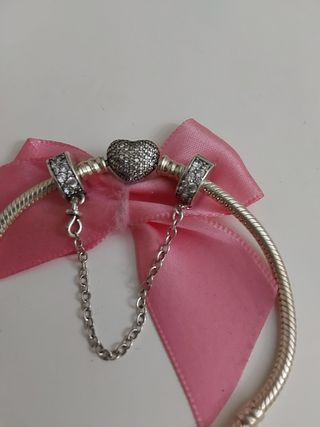 Cadena de seguridad en plata S 925.