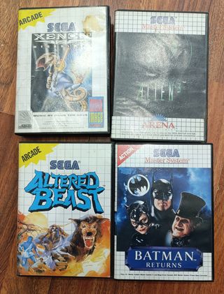 Videojuegos Master system 