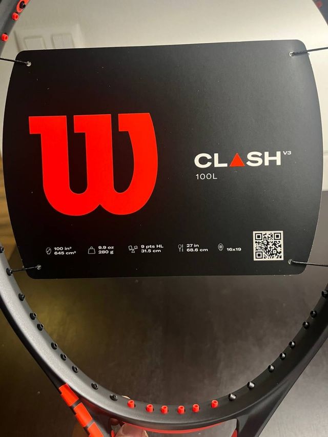 Raqueta Wilsonv3 100l como nueva