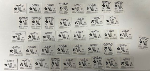 Cromos Pokémon 2 colección Merlin año 2001